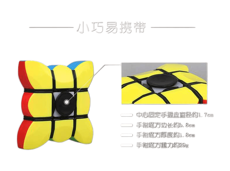 Sengso Spinner Floppy Cube - Stickerless image 4