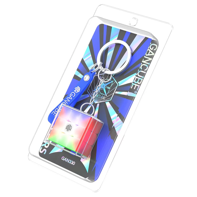GAN 330 Keychain 10th Anniversary - Transparent image 2