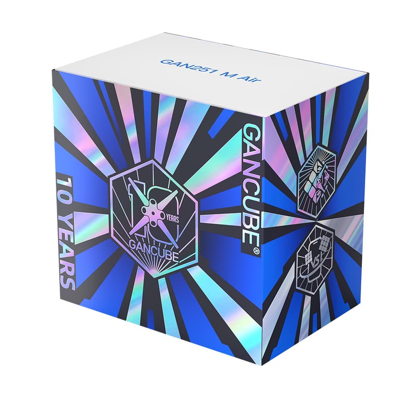 GAN 251M Air 10th Anniversary - Transparent image 2