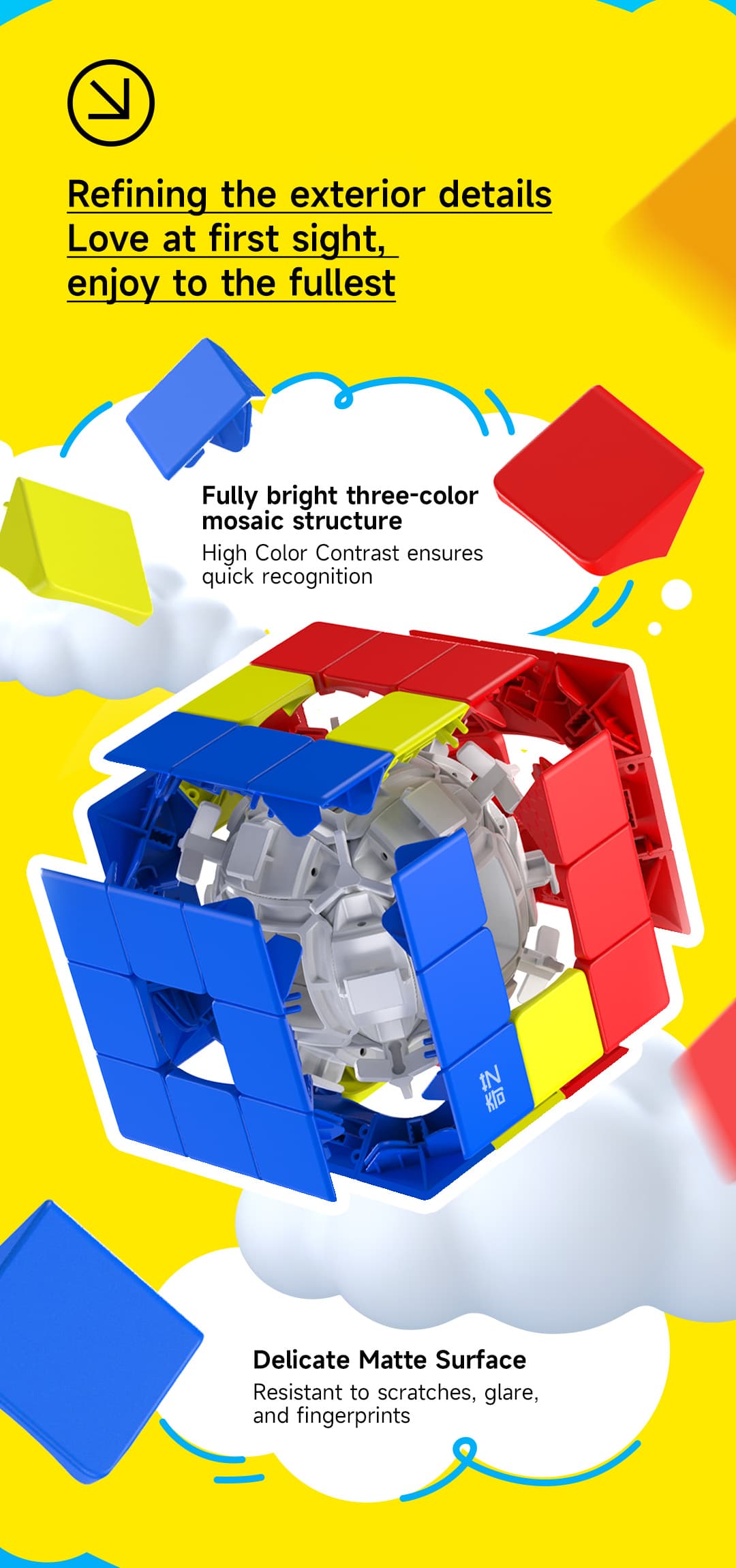 QiYi Void Sandwich Cube - Stickerless image 8