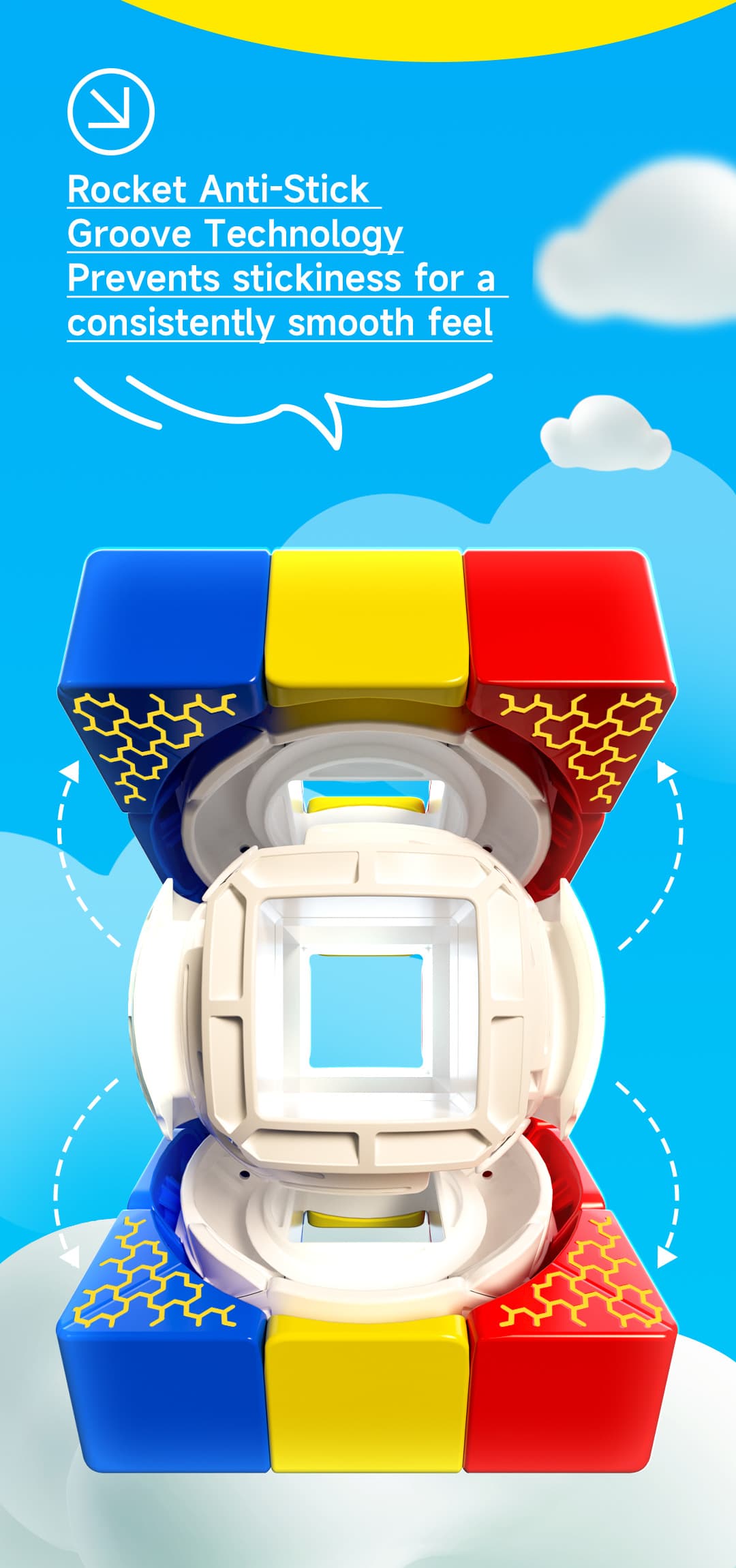 QiYi Void Sandwich Cube - Stickerless image 9