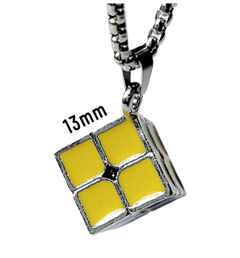 2x2 Cube Necklace image 1
