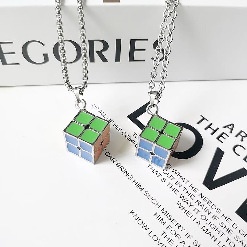 2x2 Cube Necklace image 9