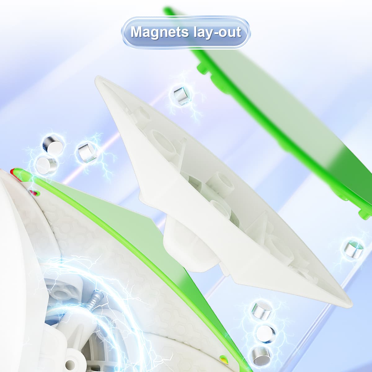 YJ Magnetic Pocket mini IVY Cube (48mm) - Stickerless image 7