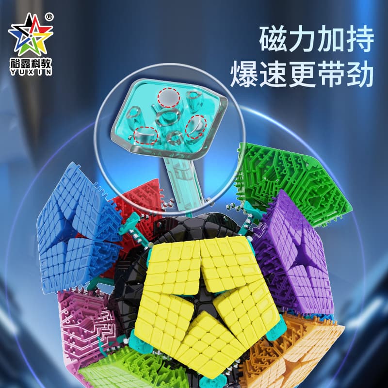 YuXin Huanglong 8x8 Kilominx M - Stickerless image 7