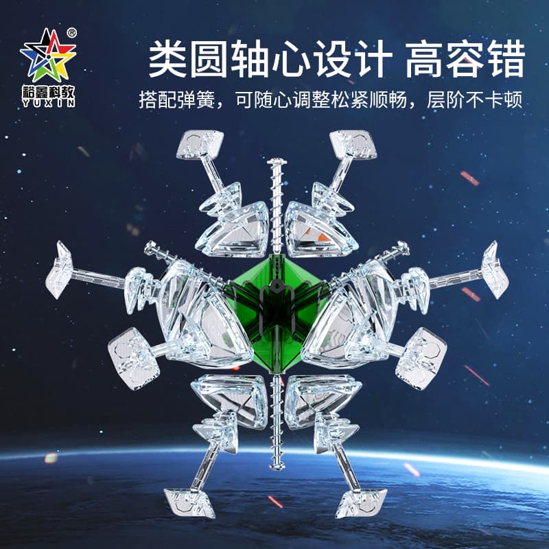 YuXin Huanglong Petaminx M - Stickerless image 5