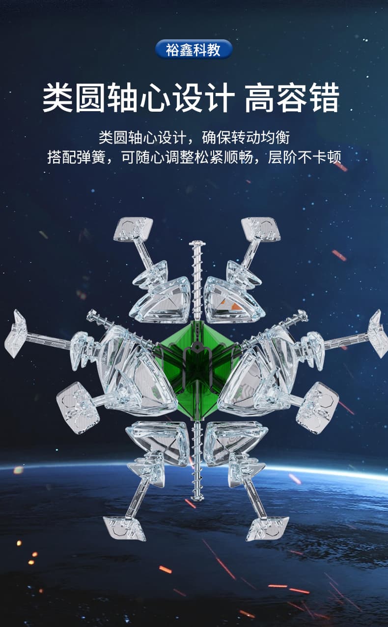 YuXin Huanglong Petaminx M - Stickerless image 19