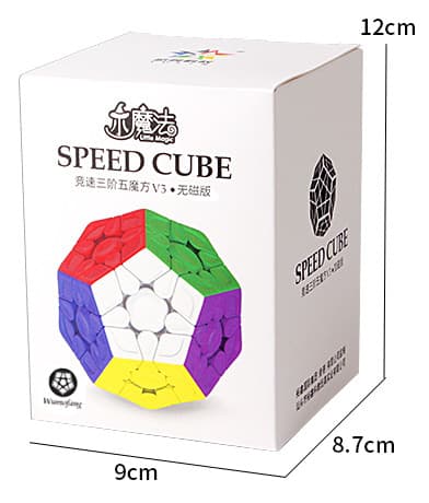 YuXin Little Magic 3x3 Megaminx V3 - Stickerless image 2