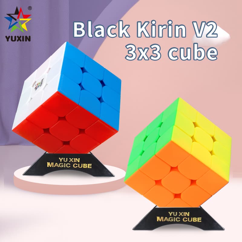 YuXin black-kylin 3x3 V2 - Stickerless image 7