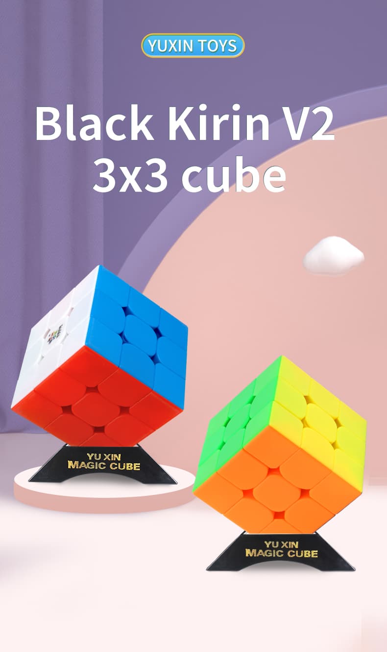 YuXin black-kylin 3x3 V2 - Stickerless image 16
