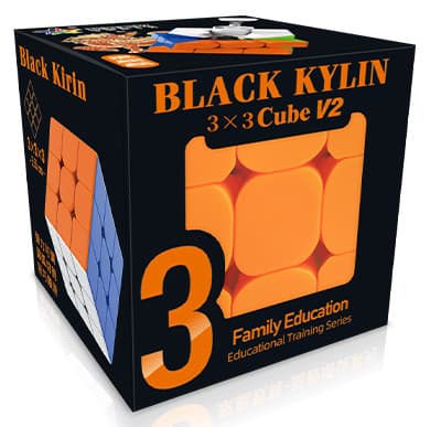 YuXin black-kylin 3x3 V2 - Stickerless image 2