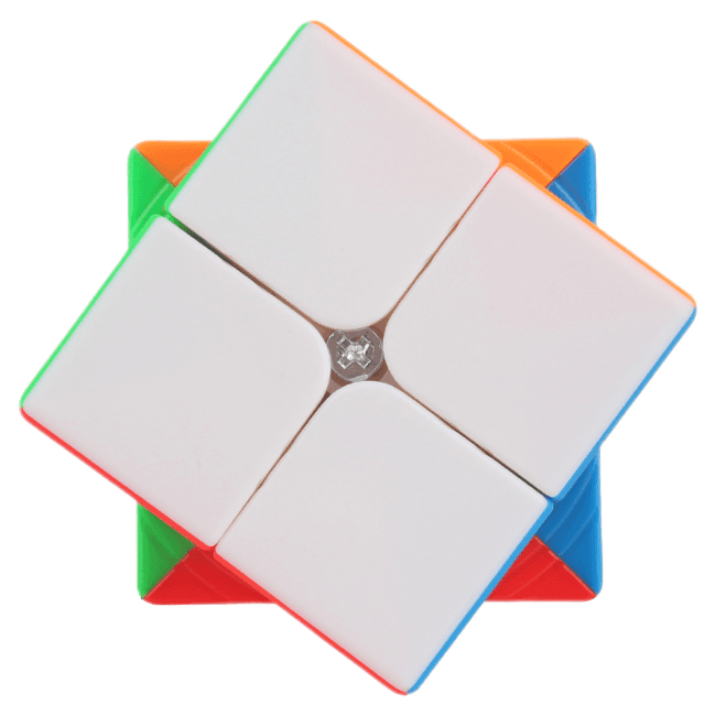 YuXin black-kylin 2x2 V2 - Stickerless image 1