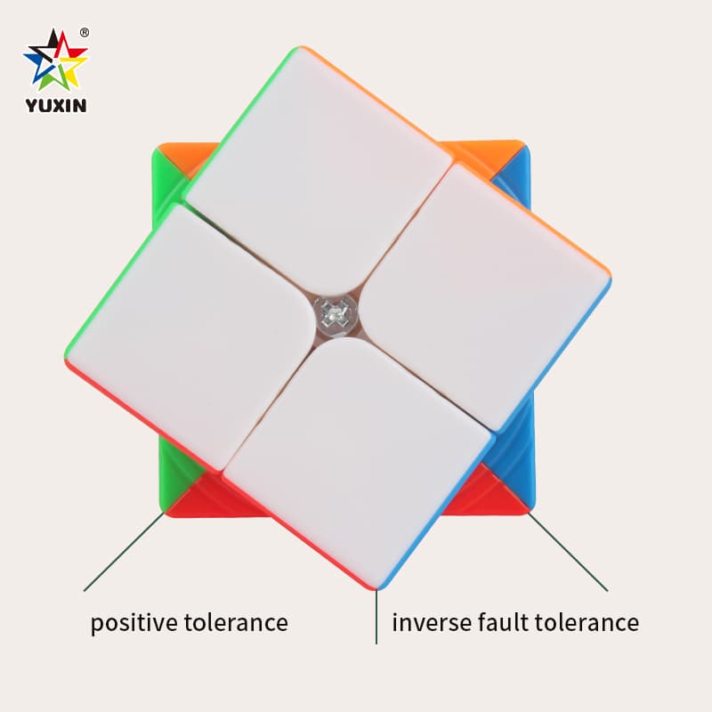 YuXin black-kylin 2x2 V2 - Stickerless image 7