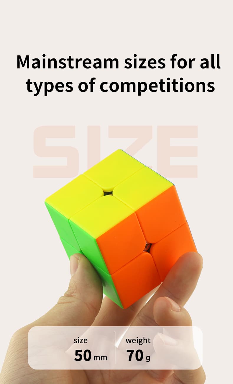 YuXin black-kylin 2x2 V2 - Stickerless image 13