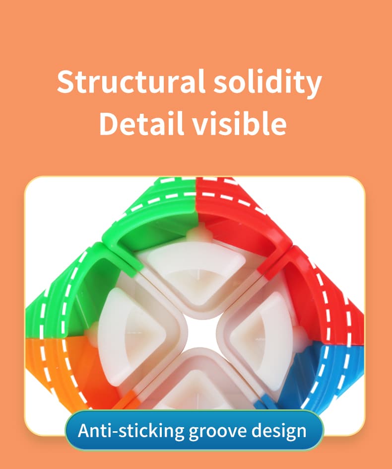 YuXin black-kylin 2x2 V2 - Stickerless image 14