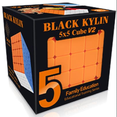 YuXin black-kylin 5x5 V2 - Stickerless image 2