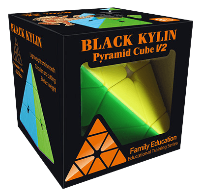 YuXin black-kylin Pyraminx V2 - Stickerless image 2