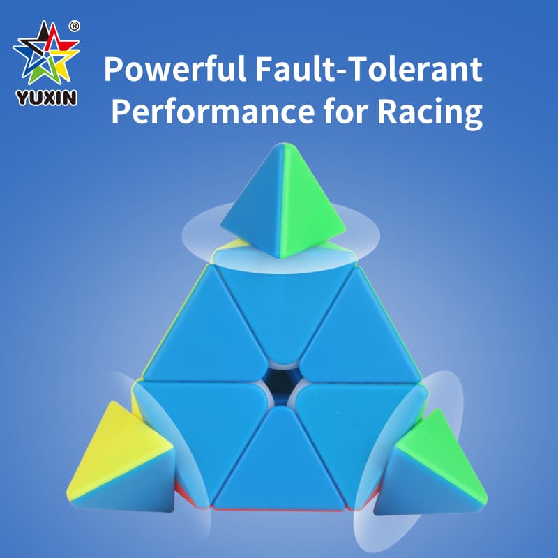 YuXin black-kylin Pyraminx V2 - Stickerless image 7