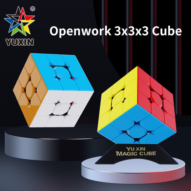 YuXin black-kylin Openwork 3x3 - Stickerless image 5