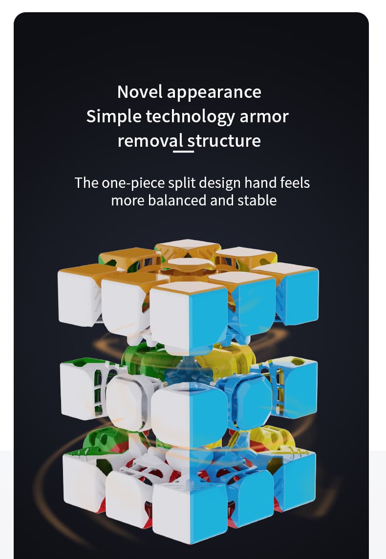 YuXin black-kylin Openwork 3x3 - Stickerless image 12