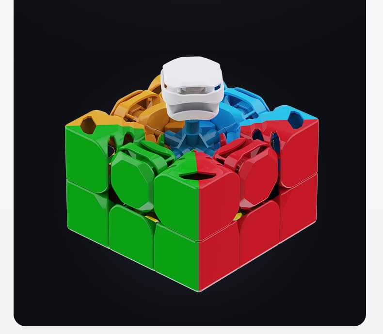 YuXin black-kylin Openwork 3x3 - Stickerless image 13