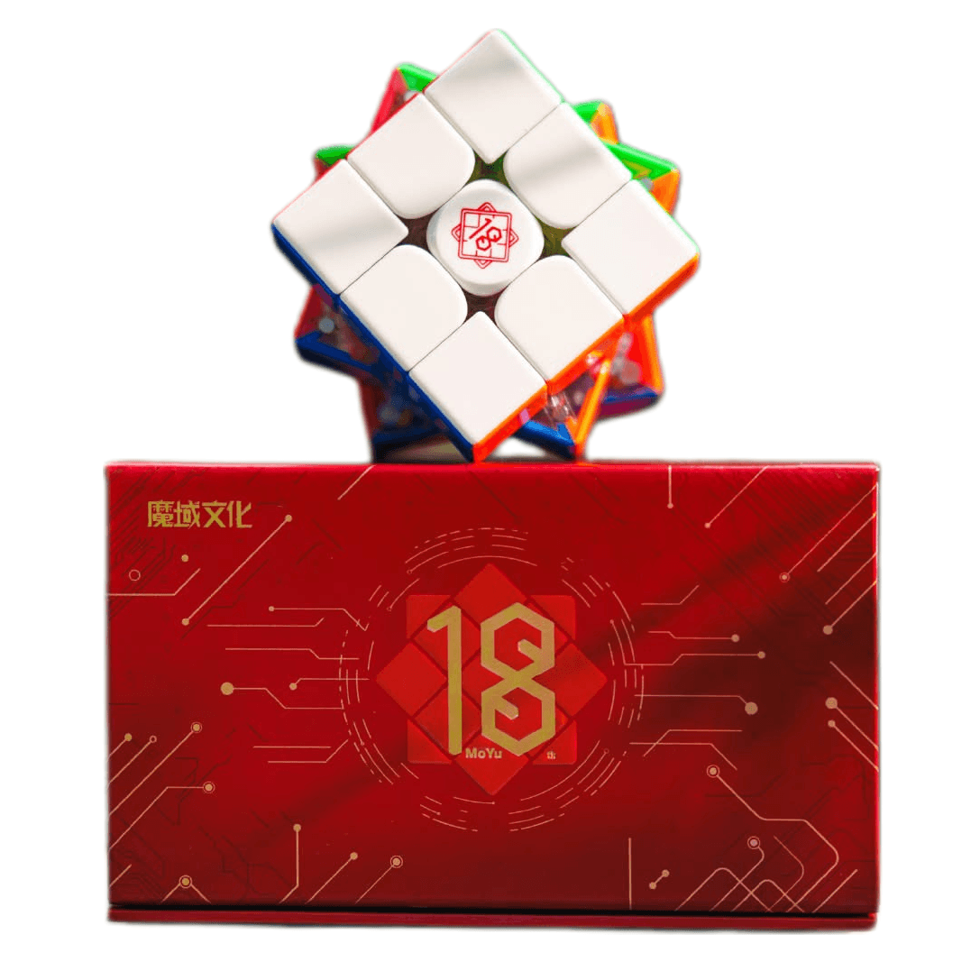 MoYu Super Weilong V2 AI 18th Anniversary - Stickerless image 2