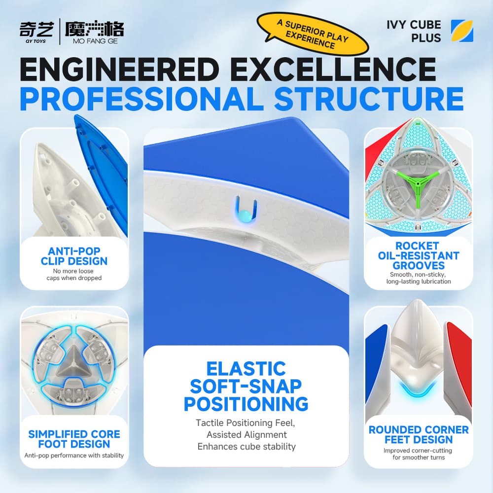 QiYi  9cm IVY Cube Plus - Stickerless image 27