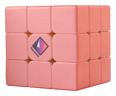 Calvin's Red Gradient 3x3x3 Cube - Stickerless image 3