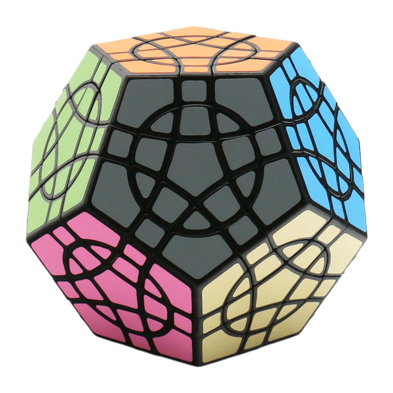 MF8 Crazy Curvy Megaminx - Black image 4