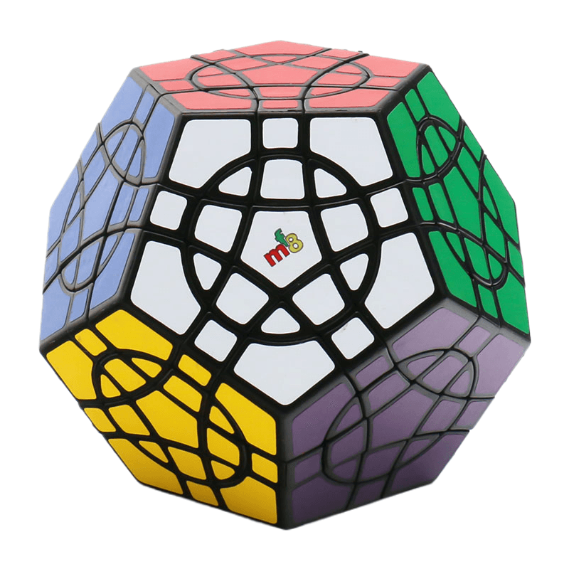 MF8 Crazy Curvy Megaminx - Black image 1