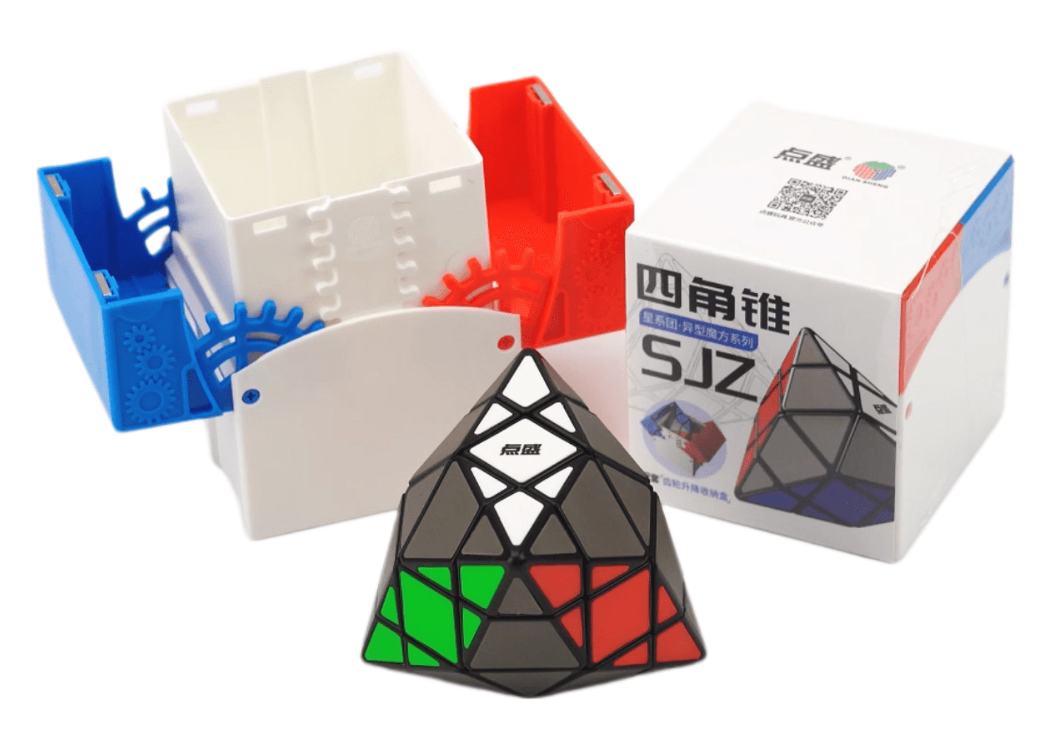 DianSheng 4-Corner Hexagonal Dipyramid - Black