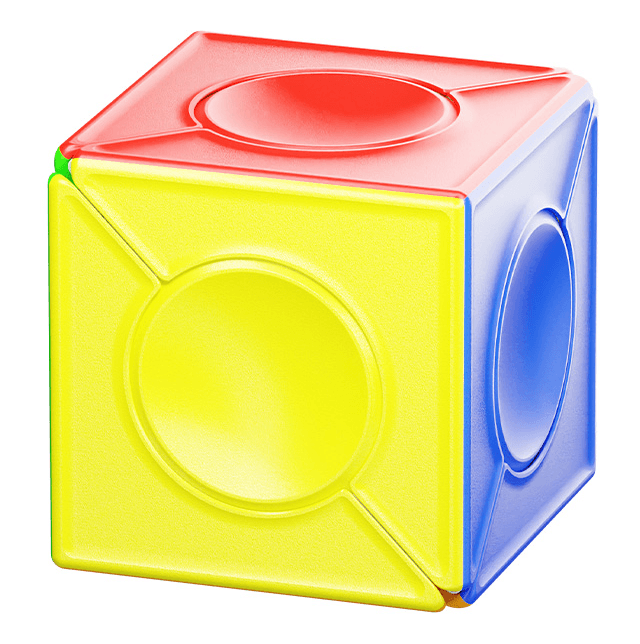 Sengso Round-in-Square Cube - Stickerless