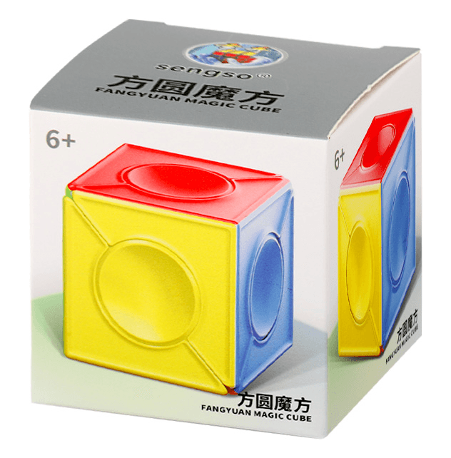 Sengso Round-in-Square Cube - Stickerless image 2