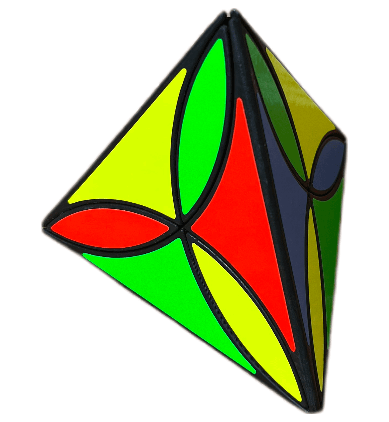 AJ Clover Pyramid - Black image 1