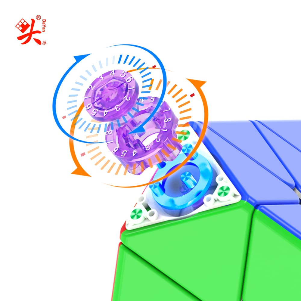 DaYan Pyraminx V3 Maglev UV - Stickerless