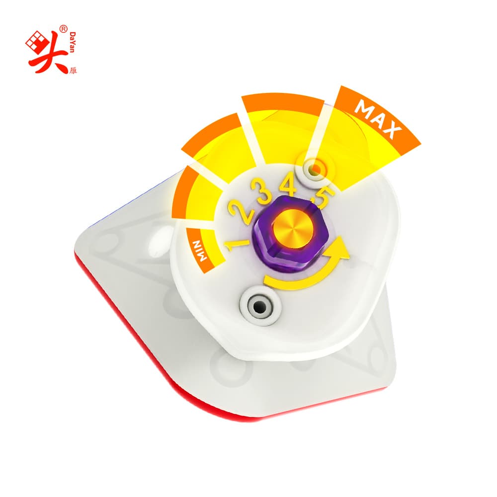 DaYan Pyraminx V3 Maglev UV - Stickerless image 3