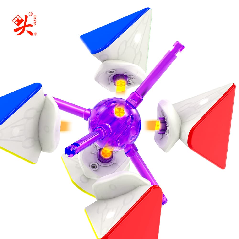 DaYan Pyraminx V3 Maglev UV - Stickerless image 4
