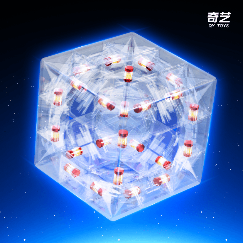 QiYi Magnetic Void 3x3 UV - Transparent image 6
