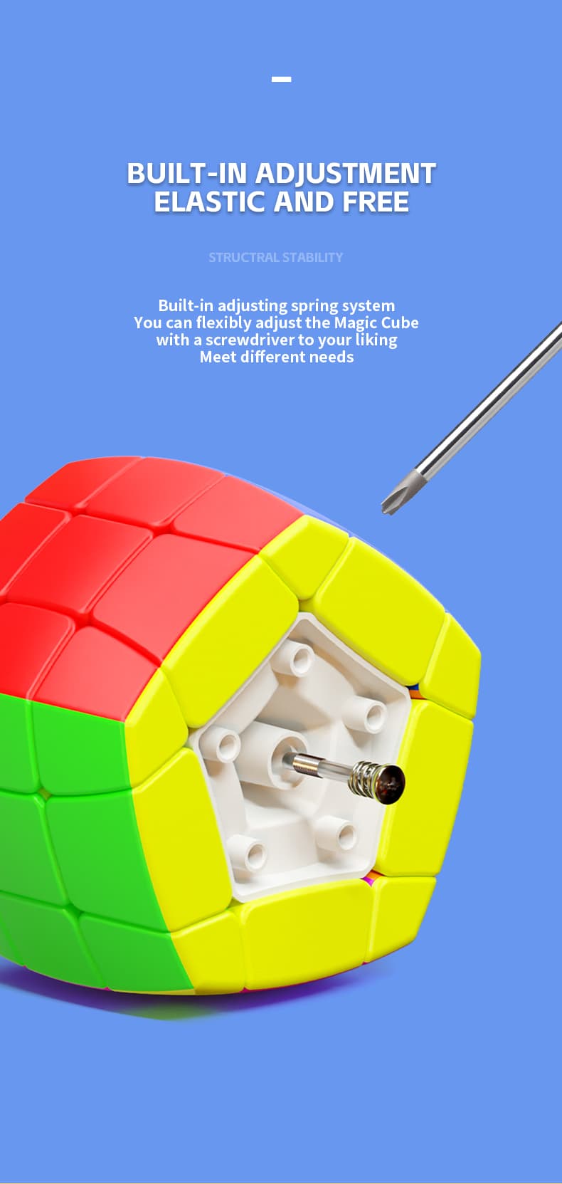 Sengso 7-Axis 3x3 Cube - Stickerless image 11