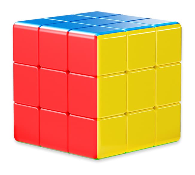 MoYu 18CM 3x3 Fitness Cube - Stickerless image 3