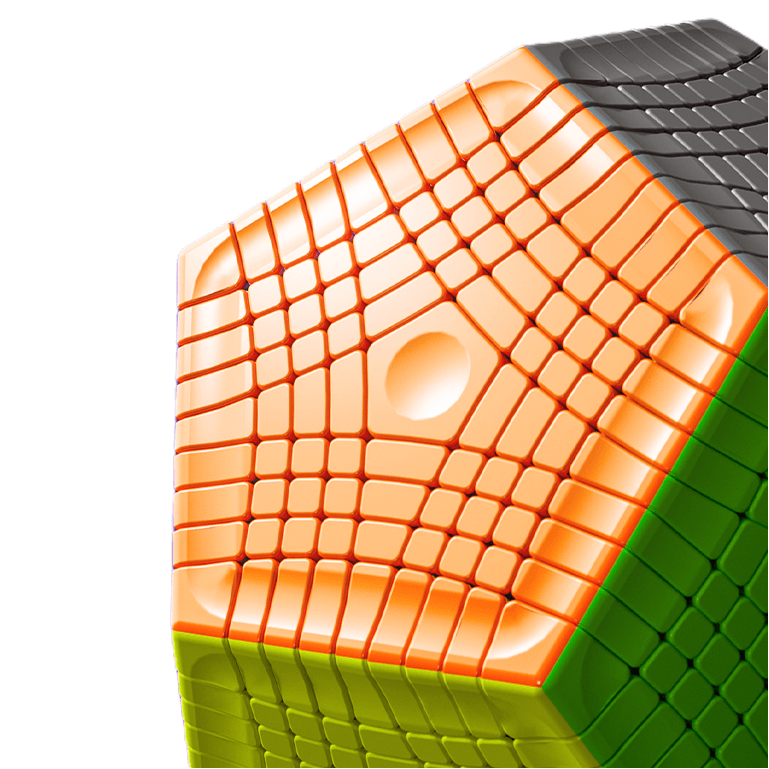 DianSheng Galaxy Magnetic Petaminx - Stickerless image 1