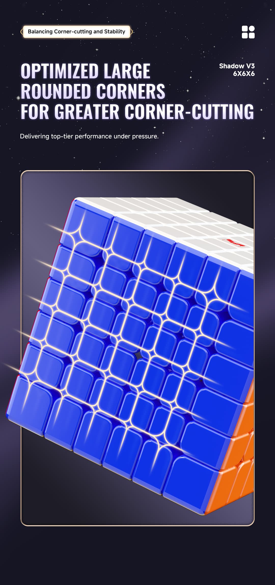 XMD Shadow 6x6 V3 Ball Core UV - Stickerless image 16