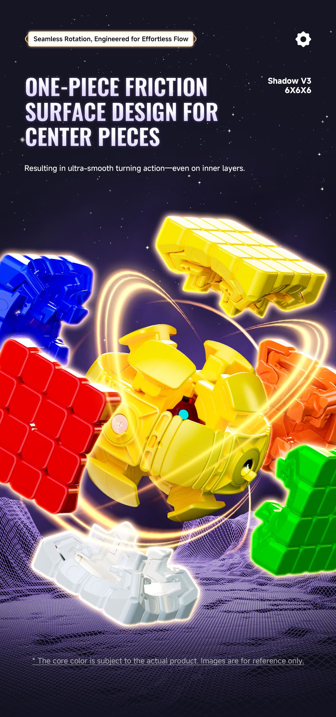 XMD Shadow 6x6 V3 Ball Core UV - Stickerless image 17