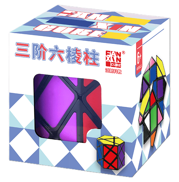 FanXin 3x3 Hexagonal Prism - Black image 2