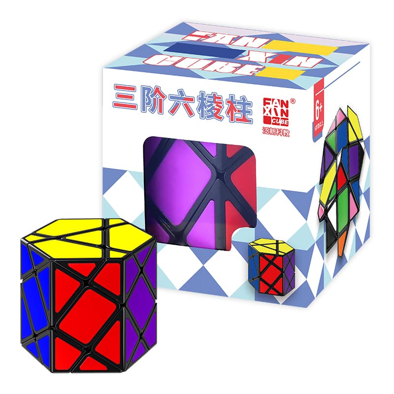 FanXin 3x3 Hexagonal Prism - Black image 4