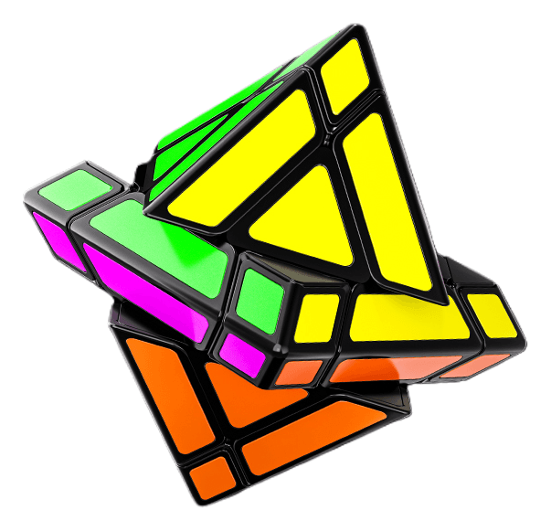 FanXin 3x3 Octahedron - Black image 3