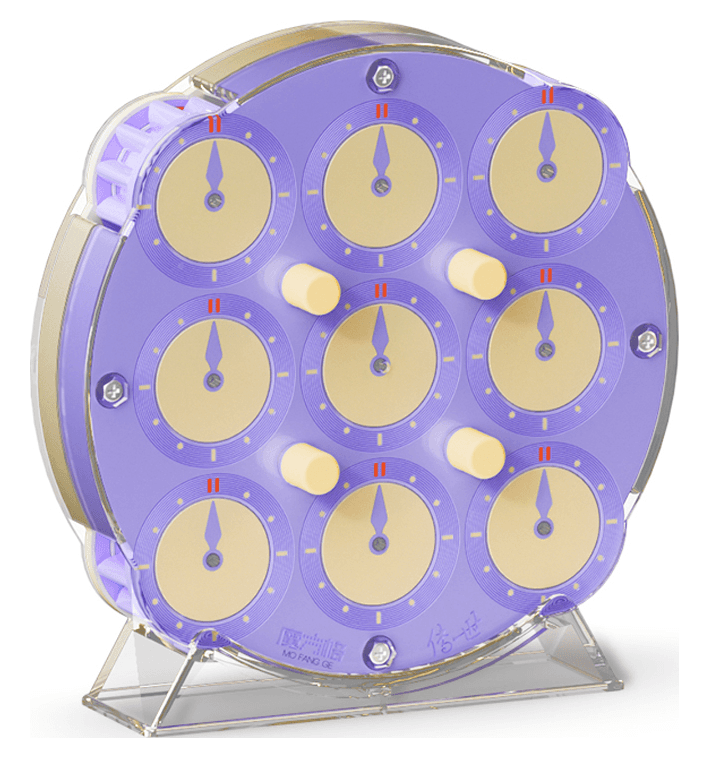 QiYi Magnetic Clock - Lilac image 1
