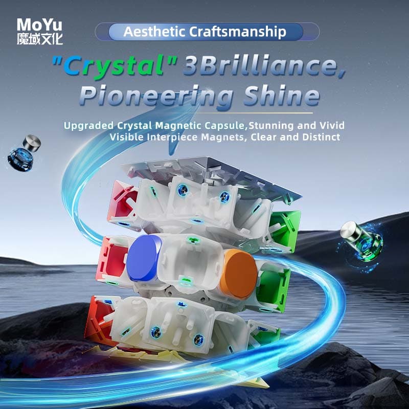 MoYu WeiLong V11 3x3 8 Magnet Ball Core UV image 8