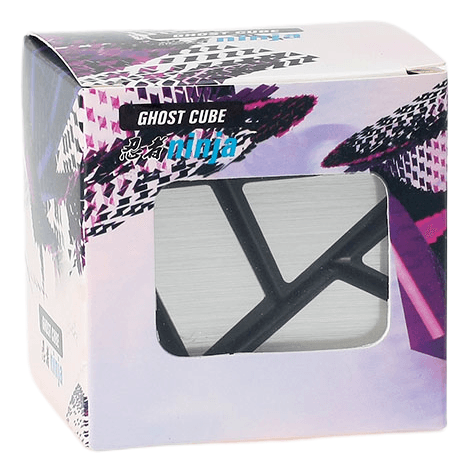 Ninja 3x3 Ghost Cube with Silver Stickers image 2