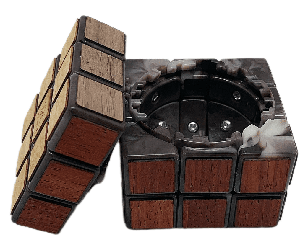 Meffert Oskar's Wooden Treasure Chest - Black
